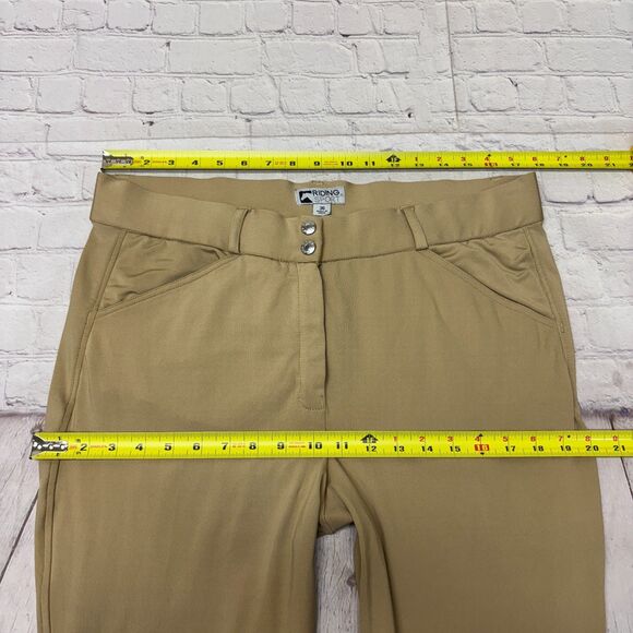 Dover Saddlery Riding Breeches Knee Patch Equestrian Pants Size 36 Beige C055 -5 - Picture 2 of 16